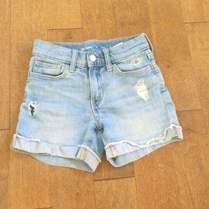 Old Navy girls Jean shorts- blue, size 8 (girls)